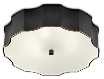 Wexford LED Flush Mount in Oil Rubbed Bronze/White (142|99990046)