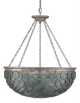 Quorum 20 Light Chandelier in Silver Leaf (142|9511)