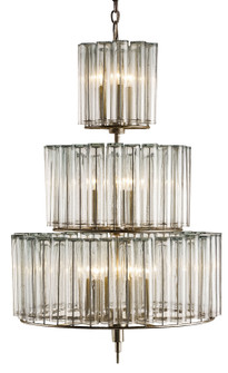 Bevilacqua 12 Light Chandelier in Silver Leaf (142|9309)