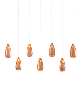Rame Collection Seven Light Pendant in Copper (142|90001065)