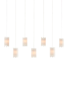 Escenia Collection Seven Light Pendant in Frosted White (142|90001062)