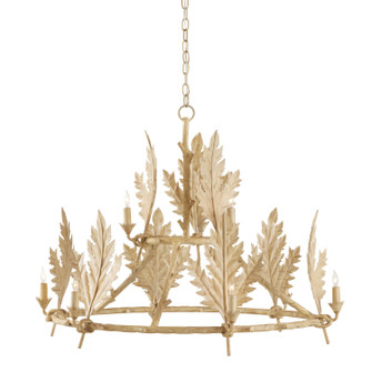 Bowthorpe Nine Light Chandelier in Coco Cream (142|90000997)