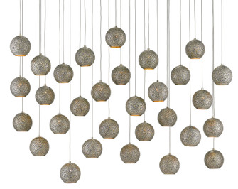 Giro Collection 30 Light Pendant in Blue/Nickel (142|90000686)