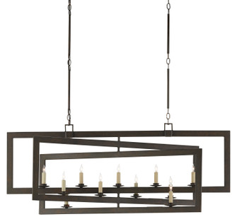 Middleton 11 Light Chandelier in Bronze Gold (142|90000525)