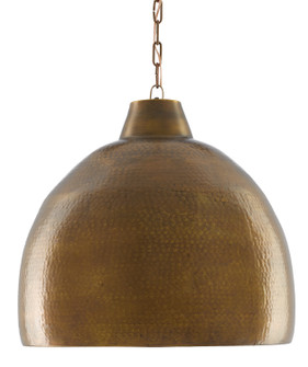 Earthshine One Light Pendant in Vintage Brass (142|90000425)