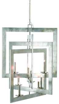 Middleton Eight Light Chandelier in Contemporary Silver Leaf (142|90000352)