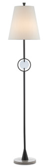 Privateer One Light Floor Lamp in Blacksmith/Polished Concrete (142|80000089)