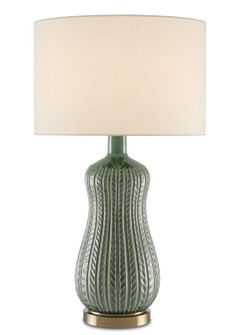 Mamora One Light Table Lamp in Green (142|60000673)