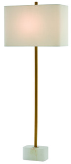 Felix One Light Table Lamp in Natural/Antique Brass (142|60000293)