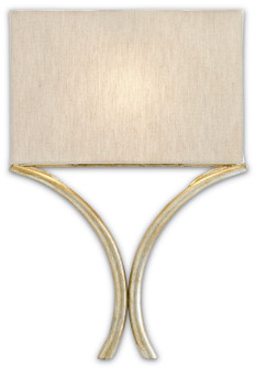 Cornwall One Light Wall Sconce in Silver Leaf (142|59000006)