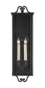 Giatti Two Light Outdoor Wall Sconce in Midnight (142|55000008)