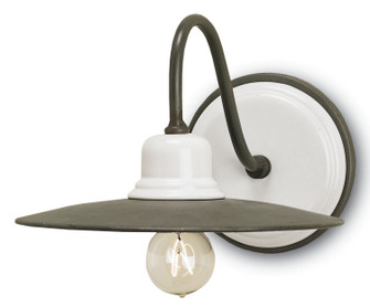 Eastleigh Collection One Light Wall Sconce in Hiroshi Gray/White (142|5154)