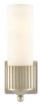 Barry Goralnick One Light Wall Sconce in Silver Leaf/Frosted Glass (142|50000178)