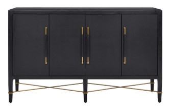 Verona Sideboard in Black/Natural/Champagne (142|30000037)