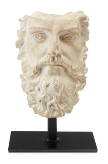 Head of Zeus in Aged Beige/Black (142|12000444)