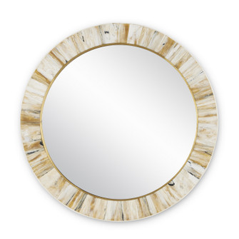 Niva Mirror in Cream/Brass/Mirror (142|10000121)