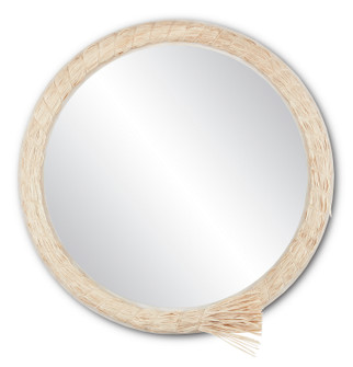 Jamie Beckwith Mirror in Natural Raffia/Mirror (142|10000113)