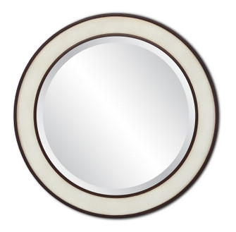 Evie Mirror in Ivory/Dark Walnut/Mirror (142|10000111)