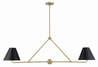 Xavier Four Light Chandelier in Vibrant Gold (60|XAVB9307VG)