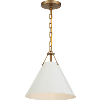 Xavier One Light Pendant in Vibrant Gold (60|XAVB8301VG)