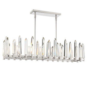 Watson Six Light Chandelier in Polished Nickel (60|WATB2006PN)