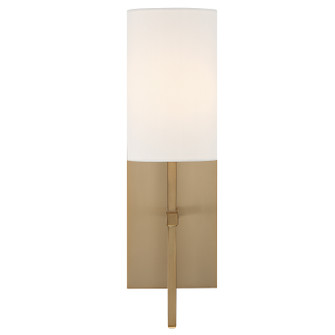 Veronica One Light Wall Sconce in Aged Brass (60|VER241AG)