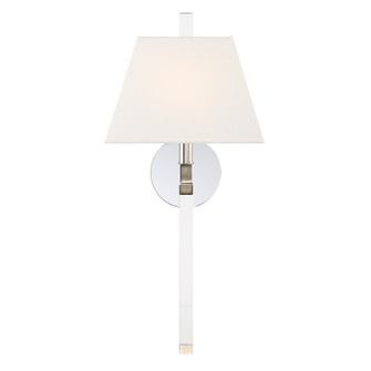 Renee One Light Wall Sconce in Polished Nickel (60|REN261PN)