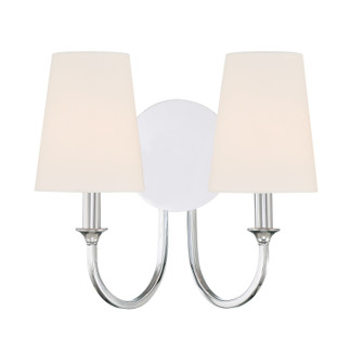 Payton Two Light Wall Sconce in Polished Chrome (60|PAY922CH)