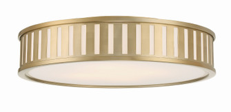 Kendal Four Light Flush Mount in Vibrant Gold (60|KEN8305VG)