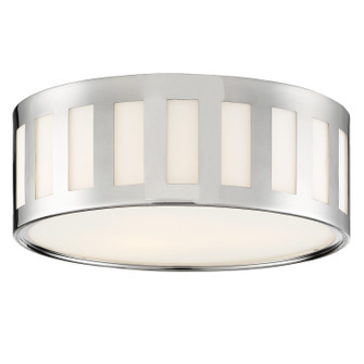 Kendal Three Light Flush Mount in Polished Nickel (60|KEN2203PN)