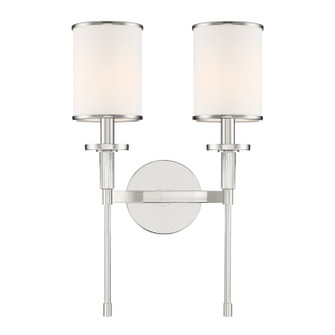 Hatfield Two Light Wall Sconce in Polished Nickel (60|HAT472PN)