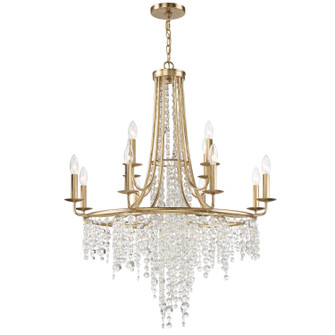 Gabrielle 12 Light Chandelier in Antique Gold (60|GABB7312GA)