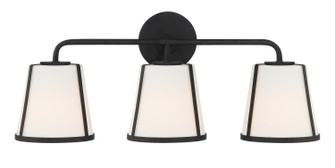 Fulton Three Light Bath in Black (60|FUL913BK)