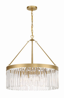 Emory Eight Light Chandelier in Modern Gold (60|EMO5406MG)