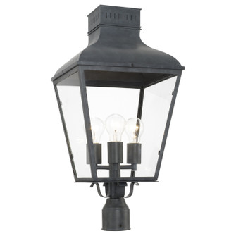 Dumont Three Light Outdoor Post Mount in Graphite (60|DUM9808GE)