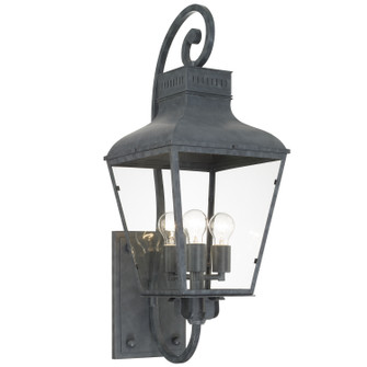 Dumont Three Light Outdoor Wall Sconce in Graphite (60|DUM9803GE)