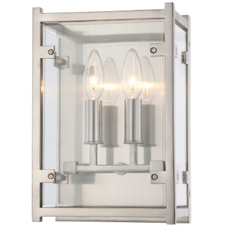 Danbury Two Light Wall Sconce in Brushed Nickel (60|DAN8792BN)