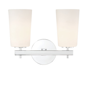 Colton Two Light Wall Sconce in Polished Chrome (60|COL102CH)
