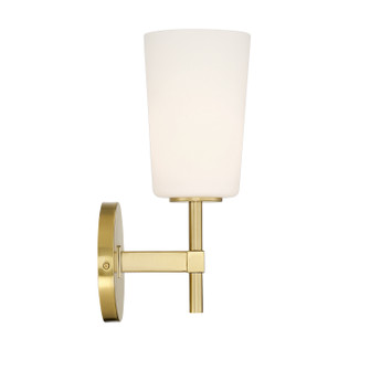 Colton One Light Wall Sconce in Aged Brass (60|COL101AG)