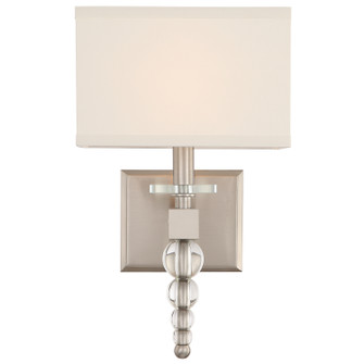 Clover One Light Wall Sconce in Brushed Nickel (60|CLO8892BN)