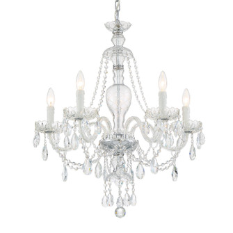 Candace Five Light Chandelier in Polished Chrome (60|CANA1305CHCLMWP)