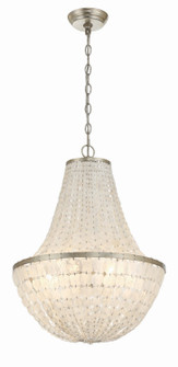 Brielle Six Light Chandelier in Antique Silver (60|BRI3006SA)