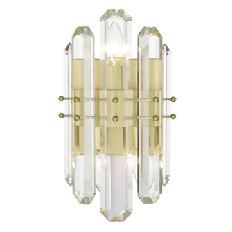 Bolton Two Light Wall Sconce in Aged Brass (60|BOL8882AG)