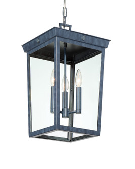 Belmont Three Light Outdoor Pendant in Graphite (60|BELA8065GE)