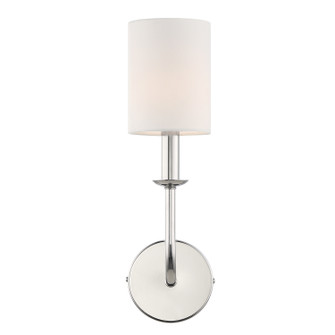 Bailey One Light Wall Sconce in Polished Nickel (60|BAIA2101PN)