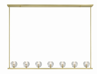 Aragon LED Chandelier in Soft Brass (60|ARA10267SB)