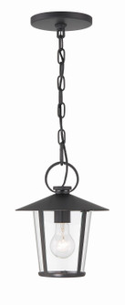 Andover One Light Outdoor Chandelier in Matte Black (60|AND9203CLMK)