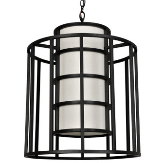 Hulton Six Light Chandelier in Matte Black (60|9597MK)