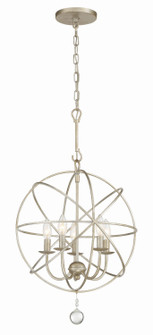 Solaris Five Light Mini Chandelier in Olde Silver (60|9224OS)