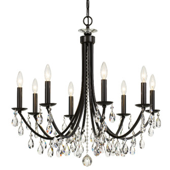 Bridgehampton Eight Light Chandelier in Vibrant Bronze (60|8828VZCLMWP)